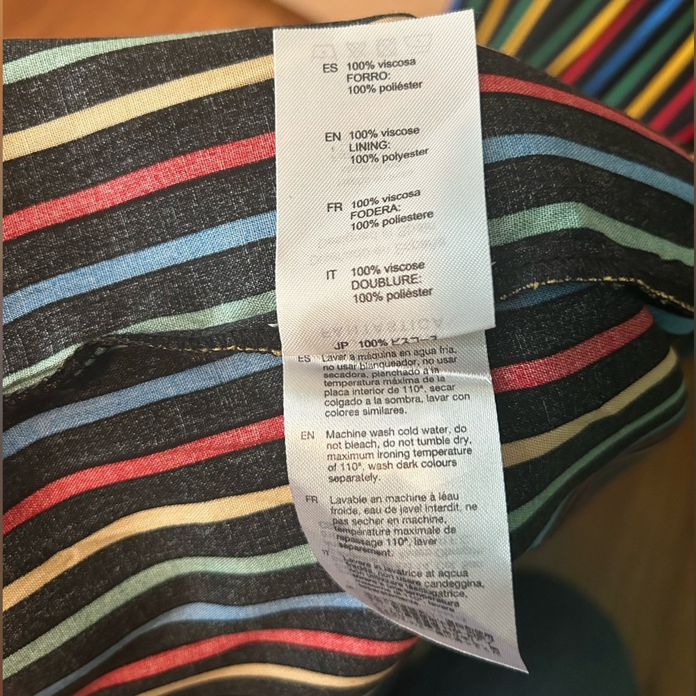 NEVER WORN rainbow Compañía Fantástica dress. Size M - Picture 5 of 5